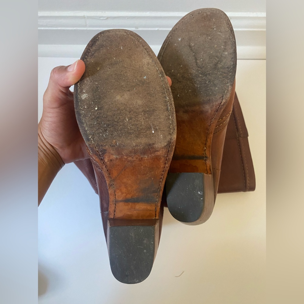 Frye “Jean” Brown Leather Boots - Picture 11 of 11
